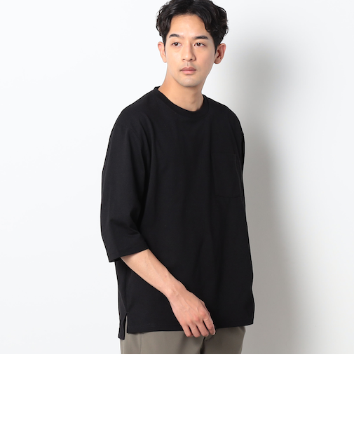BROOKLYN OVERALL＜ブルックリンオーバーオール＞USAコットン七分袖Tシャツ