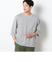 BROOKLYN OVERALL＜ブルックリンオーバーオール＞USAコットン七分袖Tシャツ