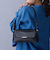 クロコ型押しスクエアバッグ