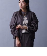 【セットアップ対応】スタンドブルゾン