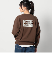 【DISCUS】別注 ICONICバックプリントトレーナー