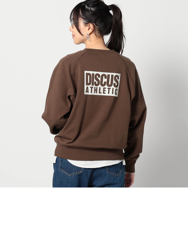 【DISCUS】別注 ICONICバックプリントトレーナー