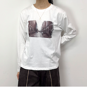 フォトプリントロングTシャツ