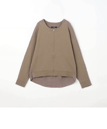 ドッキングZIPカーディガン