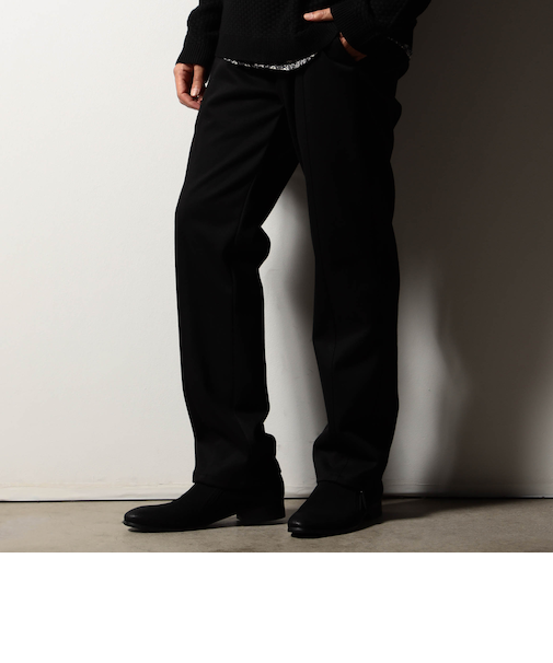 【RIELABO】カルゼドビーポンチ スラックスイージーパンツ