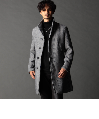 アラカルトハイブリットメルトン スタンドコート