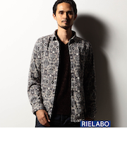 【RIELABO】オリエンタルプリントシャツ