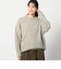 ショートクルーネックニット