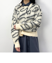 シャギージャガードプルオーバー