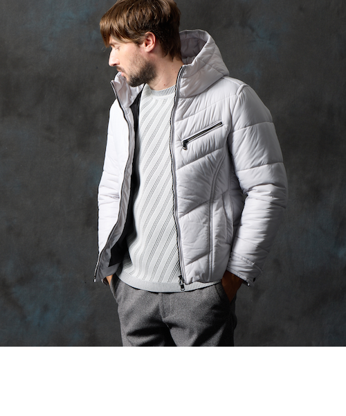 ナイロンタフタ 中綿ブルゾン｜ニコルの通販｜&mall（アンド