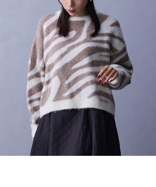 ジャガードニット