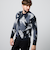 【WEB限定】アラカルトシャギージャカードプルオーバーニット