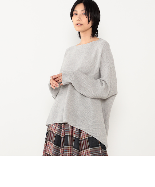 【WALDO】ホールガーメントガーターニット