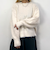 シャギークルーネックプルオーバー