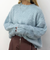 シャギークルーネックプルオーバー