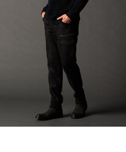 ムラプリントカットソー カーゴパンツ