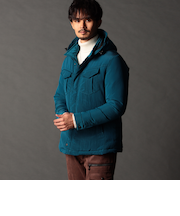 ブライトワッシャーリップ ダウンブルゾン