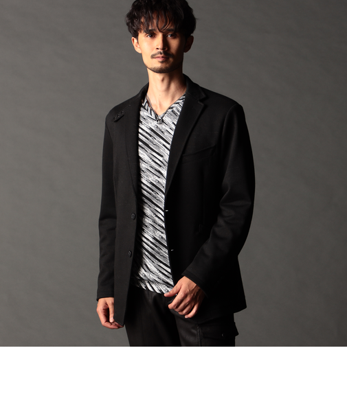 アラカルトジャカードジャージジャケット