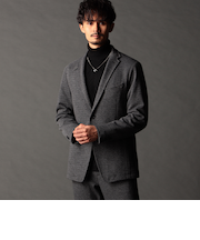 アラカルトジャカードジャージジャケット