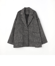 シャギーショートコート