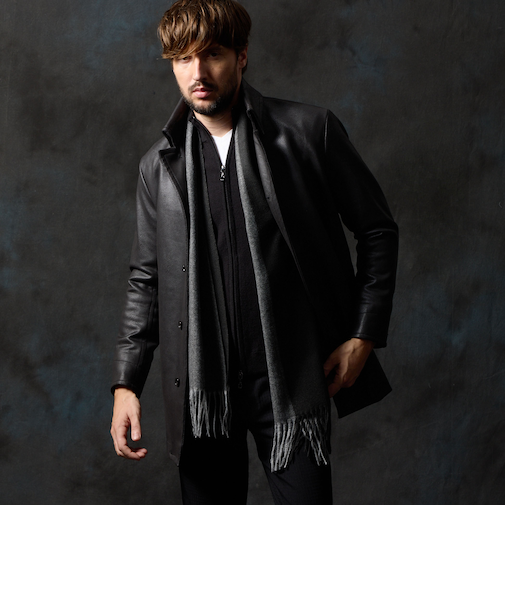 バイカラーマフラー