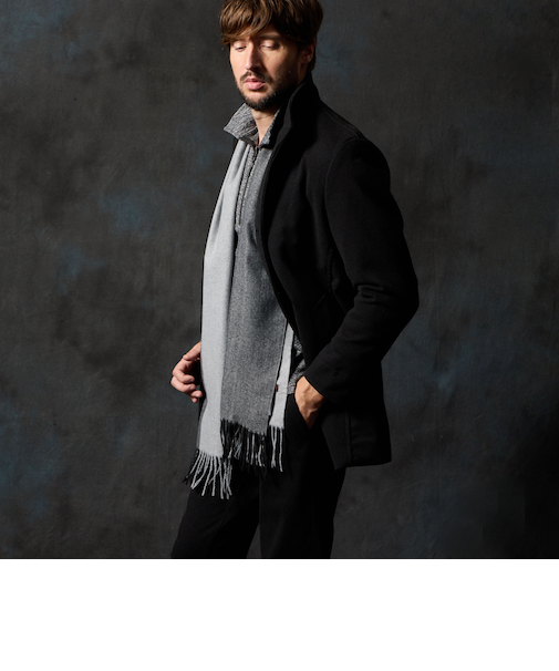 バイカラーマフラー