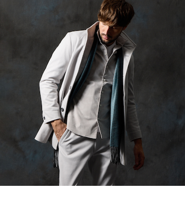 バイカラーマフラー