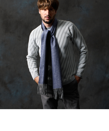 バイカラーマフラー