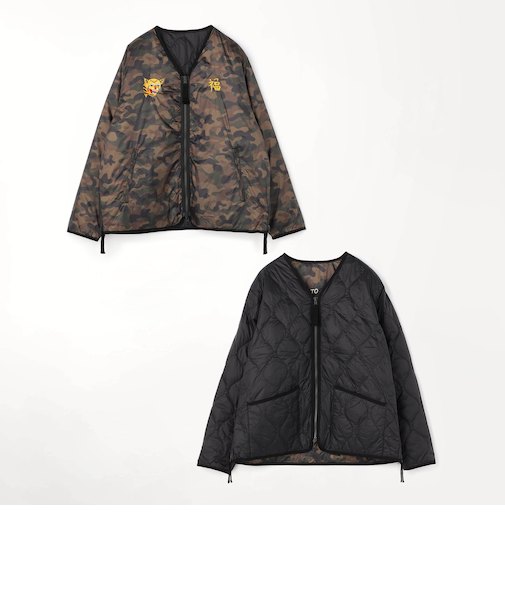 【TAION】　REVERSIBLE SKAJAN DOWN JACKET