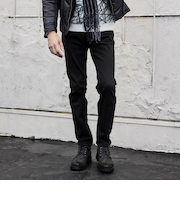 ヨコクロサテンストレッチパンツ