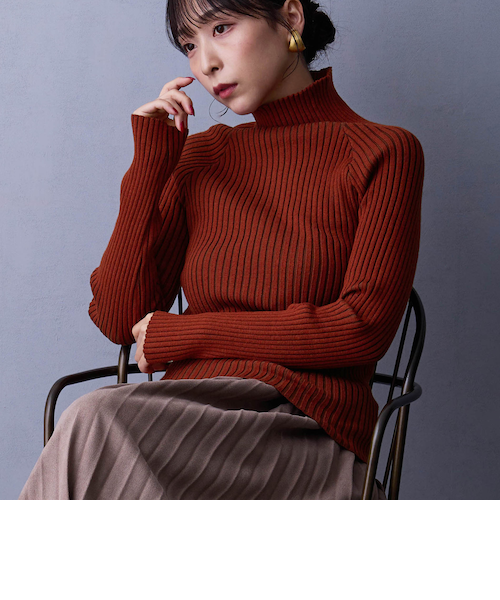 プレーティングリブタートル｜ニコルの通販｜&mall（アンドモール