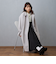 スタンドカラーロングコート