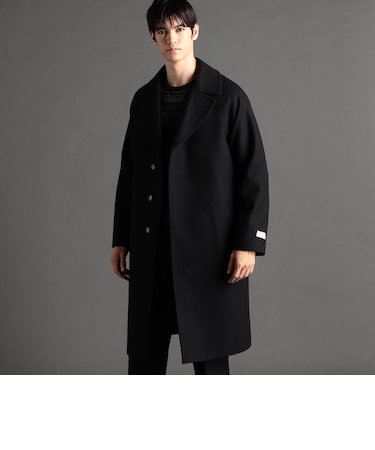 ウールメルトン チェスターコート