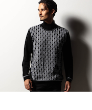 【RIELABO】ハイゲージタートルネックニット