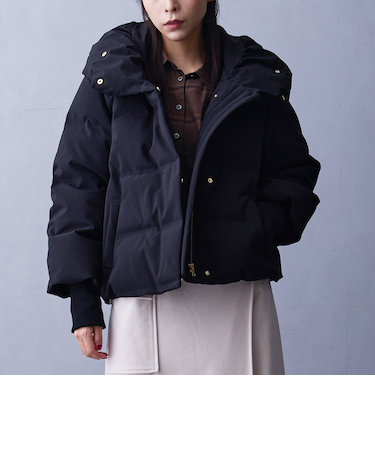 シームレスダウンブルゾン