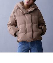 シームレスダウンブルゾン