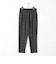 【WALDO】グレンチェック両面起毛トラックパンツ