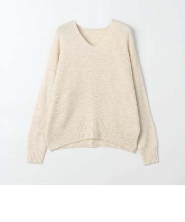 【WALDO】Ｖネックプルオーバーニット