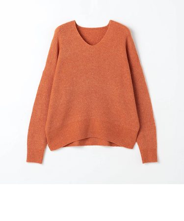 【WALDO】Ｖネックプルオーバーニット