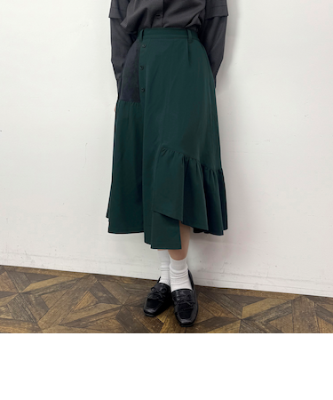 クレイジーカットフレアスカート