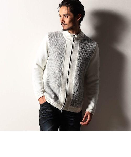 RIELABO】タックステッチドライバーズニット｜ニコルの通販｜&mall