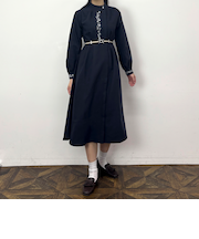 オリエンタル刺繍ワンピース