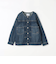 【BROOKLYN OVERALL】ノーカラーデニムジャケット