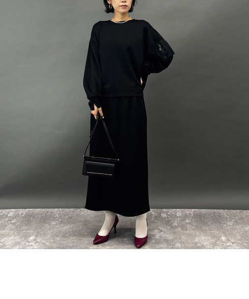 【セットアイテム】プルオーバー×タイトスカート