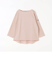 日本製　デラヴェ 天竺ボーダーカットソー