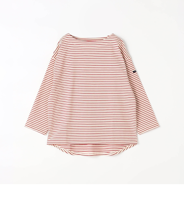 日本製　デラヴェ 天竺ボーダーカットソー