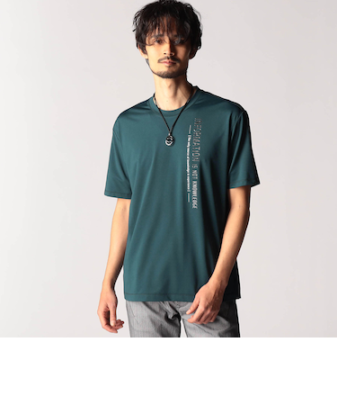 メタルジェルプリント半袖Ｔシャツ