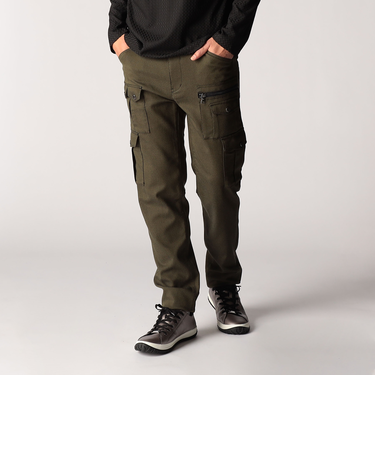 ガムストレッチ デザインカーゴパンツ