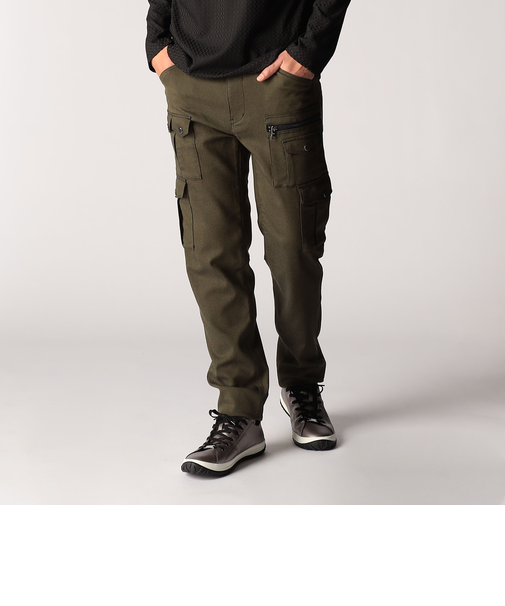 ガムストレッチ デザインカーゴパンツ