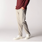 エステルクレープ イージーパンツ